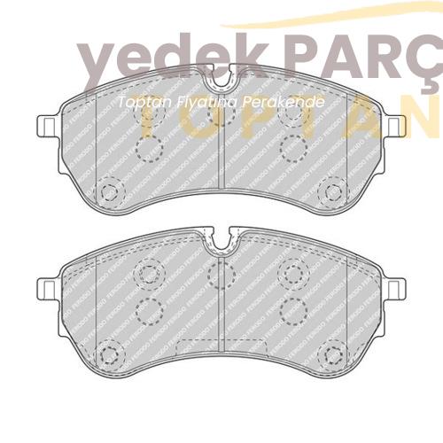 FERODO FREN BALATASI ÖN 2214701 (ARKA)
