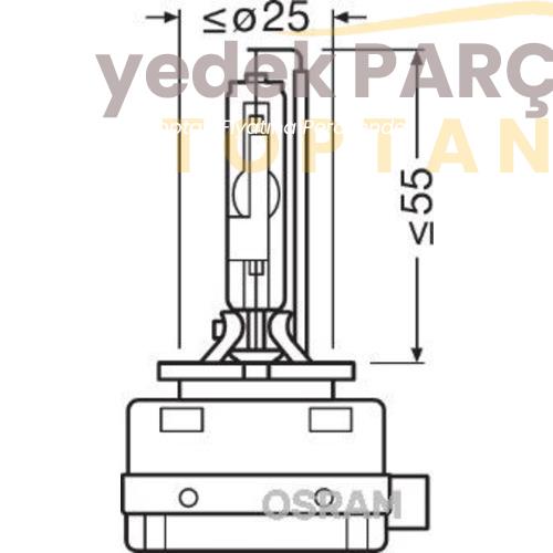 AMPÜL D3R 42V 35W PK32d-6 XENARC ORIGINAL