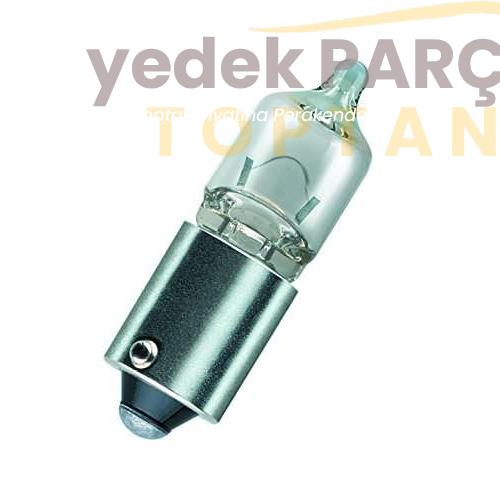 AMPÜL H6W 12V 6W BAX9s HALOGEN TIRNAKLI AMPÜL TEK DUY YAKIN DÜZ TIRNAK ORIGINAL