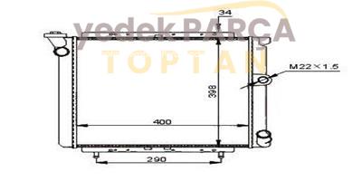 KALE RADYATOR BORULU R9 (2 SIRA AL+PL SISTEM)