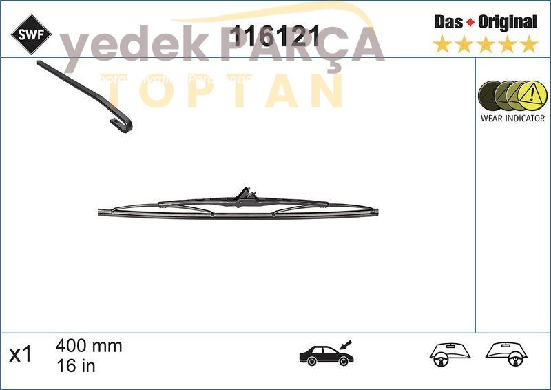 VALEO SILECEK SÜPÜRGESI ARKA SWF